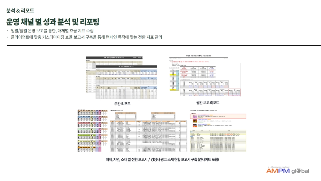 척추전문 'U' 병원 운영개선 제안